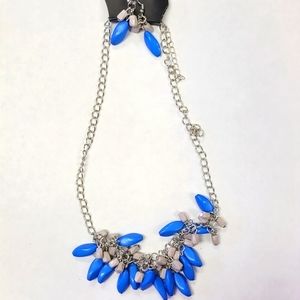 Bead Binge - Blue necklace